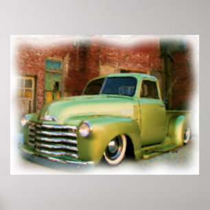 50' Chevy Truck Poster