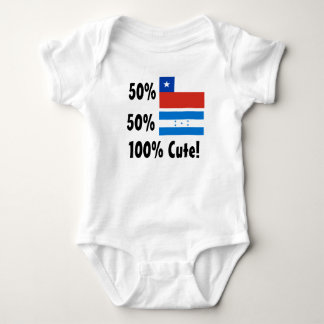 50% Chilean 50% Honduran 100% Cute Baby Bodysuit