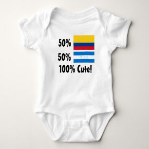 50% Colombian 50% Honduran 100% Cute Baby Bodysuit