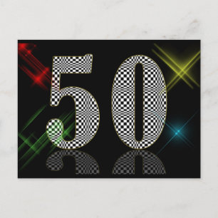 50 Dazzle Postcard