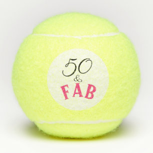 50 & Fab Fabulous Tennis Balls