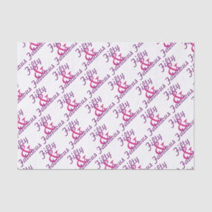 50 & Fabulous 50th Birthday Tissue Paper