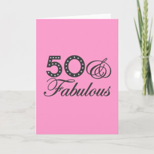 50 & Fabulous Gift Card