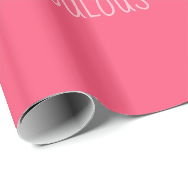 50 & Fabulous Gift Wrapping Wrapping Paper (Roll Corner)