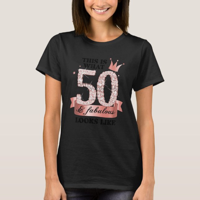 50 & Fabulous I Rose And White Party Group Candid  T-Shirt (Front)