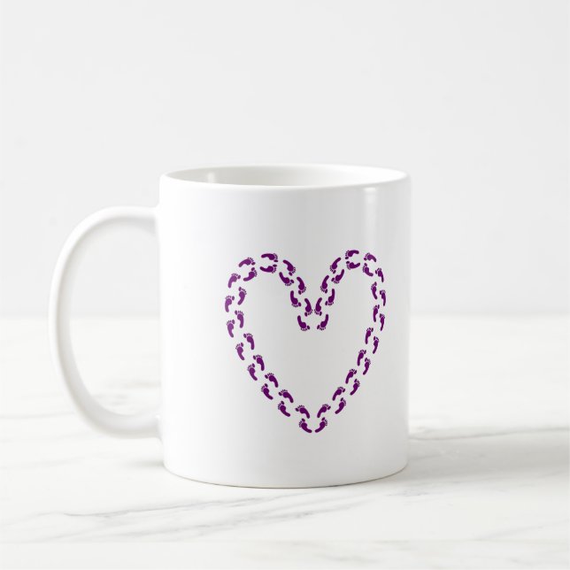 50 Feet of Love Mug Purple (Left)
