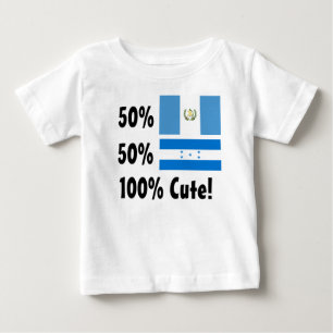 50% Guatemalan 50% Honduran 100% Cute Baby T-Shirt