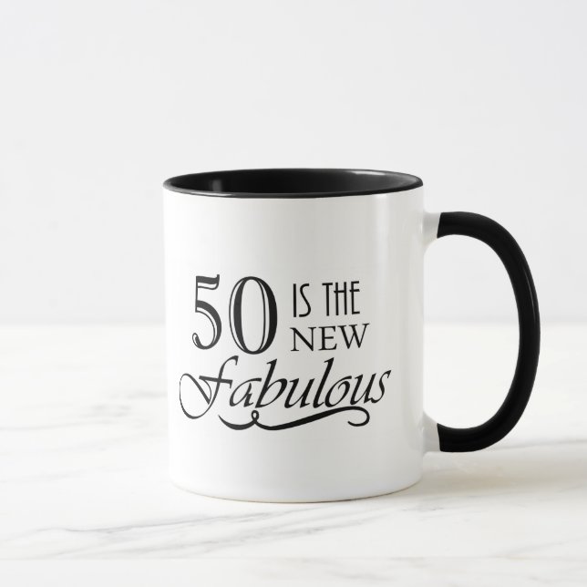 50 is the new Fabulous Mug (Right)