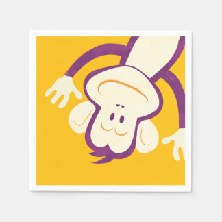 50 Monkey Napkins for Children's Birthday Party