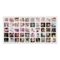 50 Photo Collage Personalised