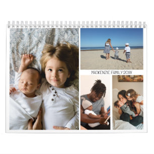 50 Photo Personalised Calendar