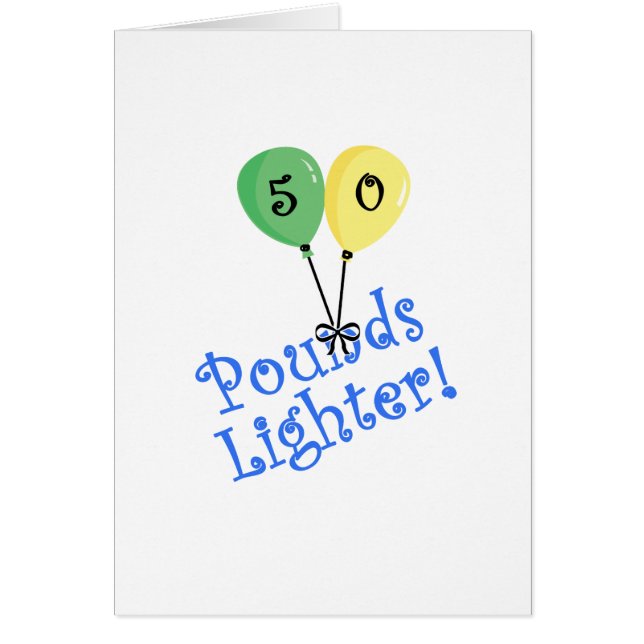 50 Pounds LIghter (Front)