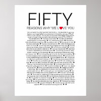 50 reasons why we love you wedding vow love you