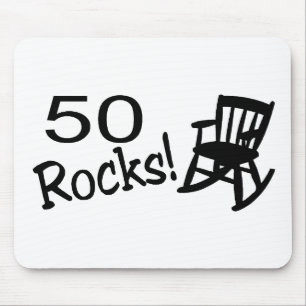 50 Rocks (Rocker) Mouse Mat