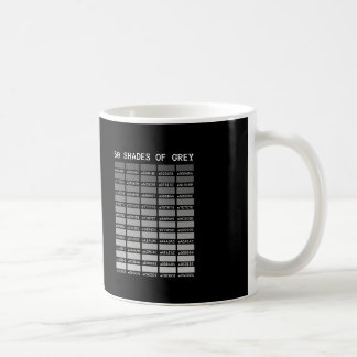 50 shades of grey coffee mug