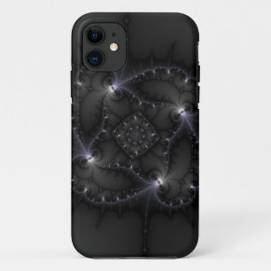 50 Shades Of Grey - Fractal Art iPhone 11 Case