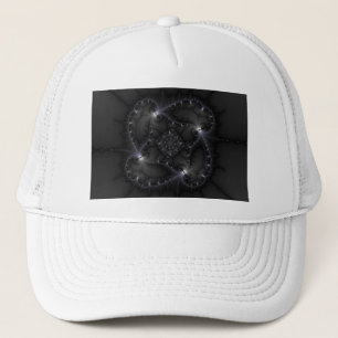 50 Shades Of Grey - Fractal Art Trucker Hat