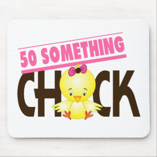 50-Something Chick 1 Mouse Mat