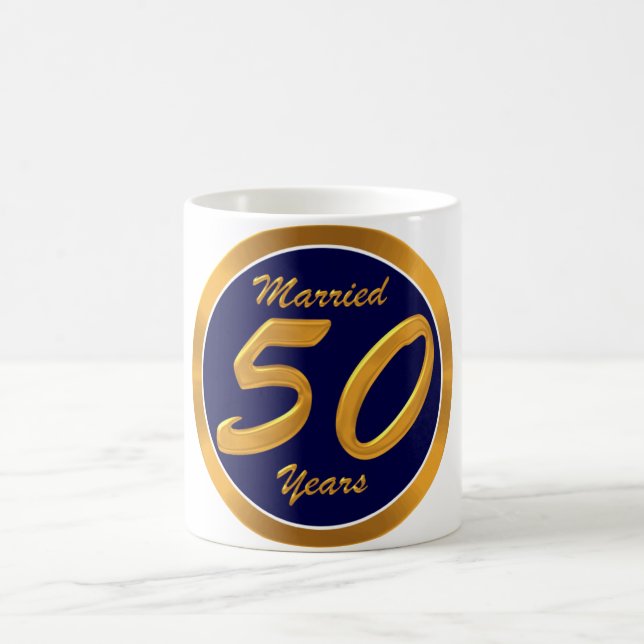 50 th Anniversary Coffee Mug (Center)