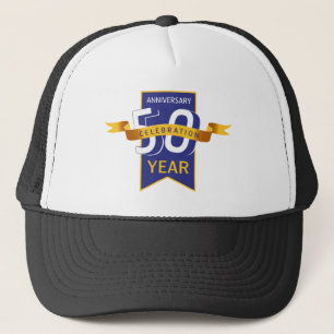 50 th anniversary trucker hat