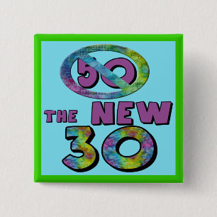50 The New 30 Birthday Favour Button