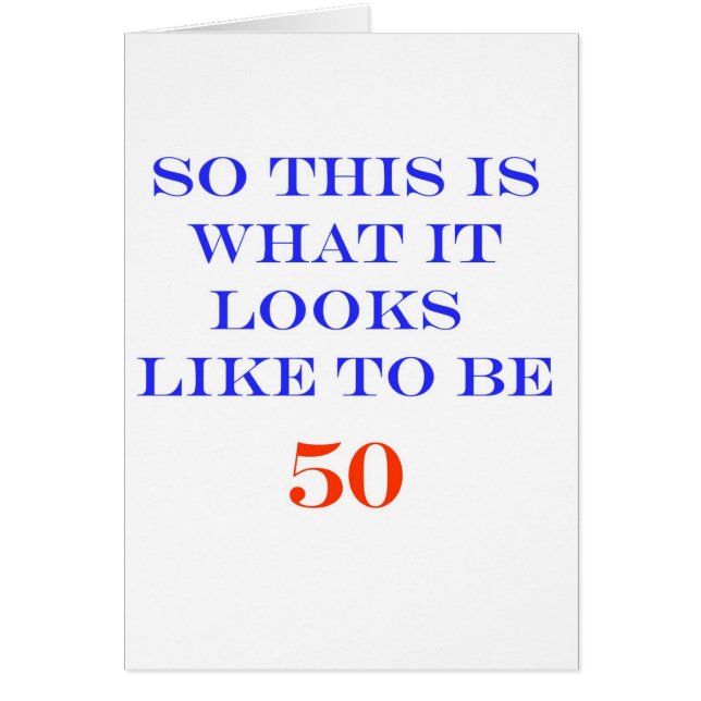 50 What It Looks Like (Front)