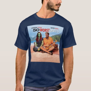 50 WORST Dates Guardians End Game Parody Poster T-Shirt