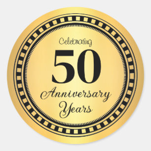 50 Year Anniversary Envelope Seal