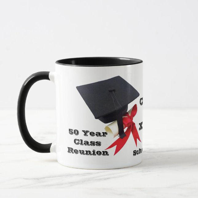 50 Year Class Reunion by Janz Mug (Left)