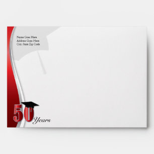 50 Year Class Reunion Envelope