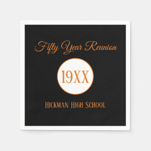 50 year Class Reunion napkins