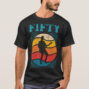 50 Year Old  50th Birthday Man Guitar Player Guita T-Shirt