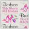 50 YEAR OLD DIVA PERSONALIZED FABRIC