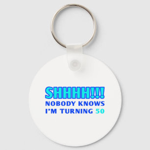 50 Year Old Gag Gift Key Ring