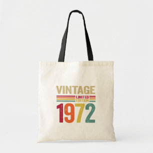 50 Year Old Gifts Vintage 1972 50th Birthday gift  Tote Bag