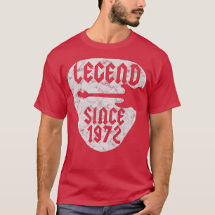 50 Year Old Guitarist Born in 1972 50th Birthday B T-Shirt