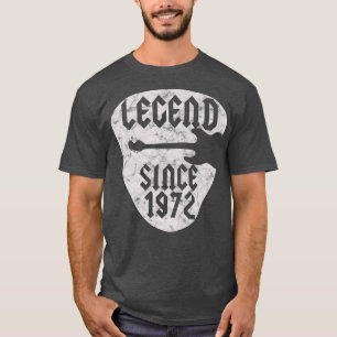 50 Year Old Guitarist Born in 1972 50th Birthday B T-Shirt