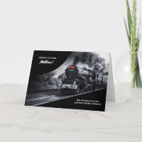50 Year Railroad Retirement Congratulations Train