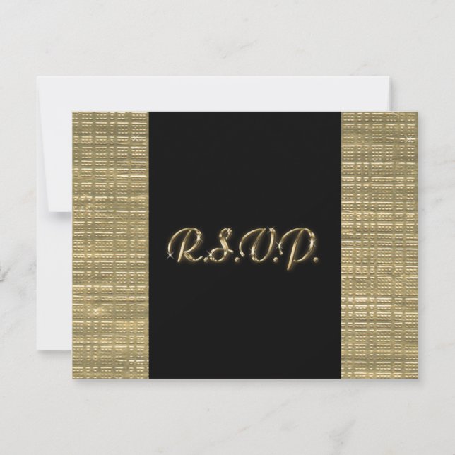 50 Years Anniversary RSVP Card (Front)