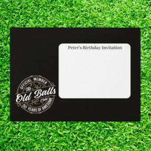 50 Years Awesome, Birthday Invitation Envelope