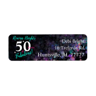 50 Years of fabulous elegant black glitter