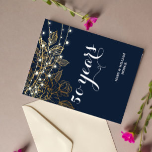 "50 Years of Forever: An Anniversary to Remember"  Pedestal Sign