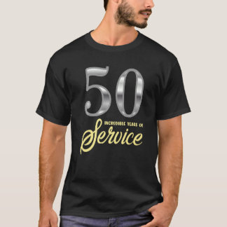 50 Years Of Service 50th Employee Anniversary Appr T-Shirt