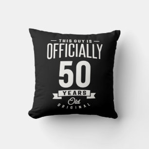 50 Years Old - 50th Birthday Funny Gift Cushion