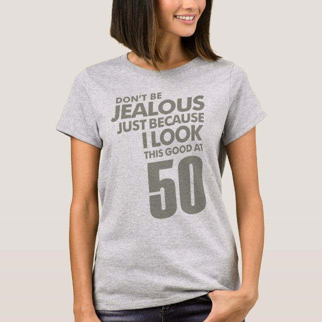 50 Years Old Birthday Gift T-Shirt (Front)