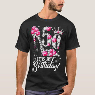50 Years Old Its My 50th Birthday Funny Pink Diamo T-Shirt