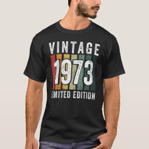 50 Years Old Vintage 1973 50th Birthday T-Shirt
