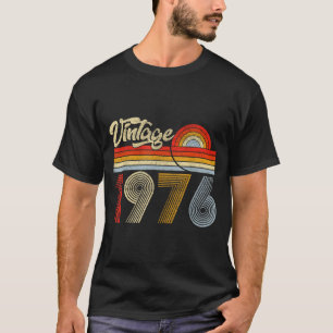 50 Years Old Vintage Made In 1976 50th Birthday Re T-Shirt