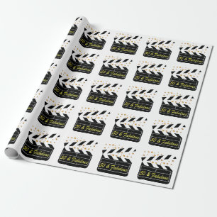 50 YR OLD MOVIE STAR WRAPPING PAPER