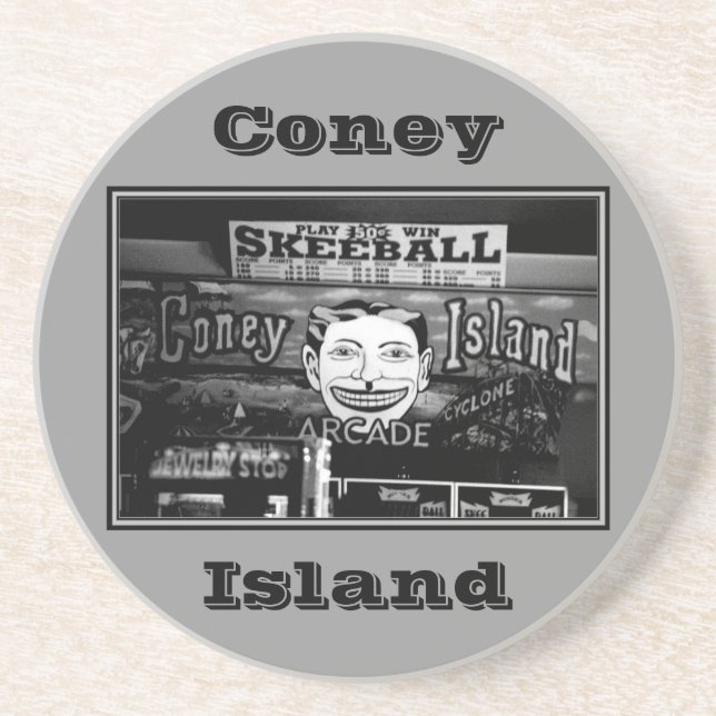 '50c Skeeball' Coaster (Front)